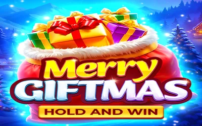 Merry Giftmas: Hold and Win game display